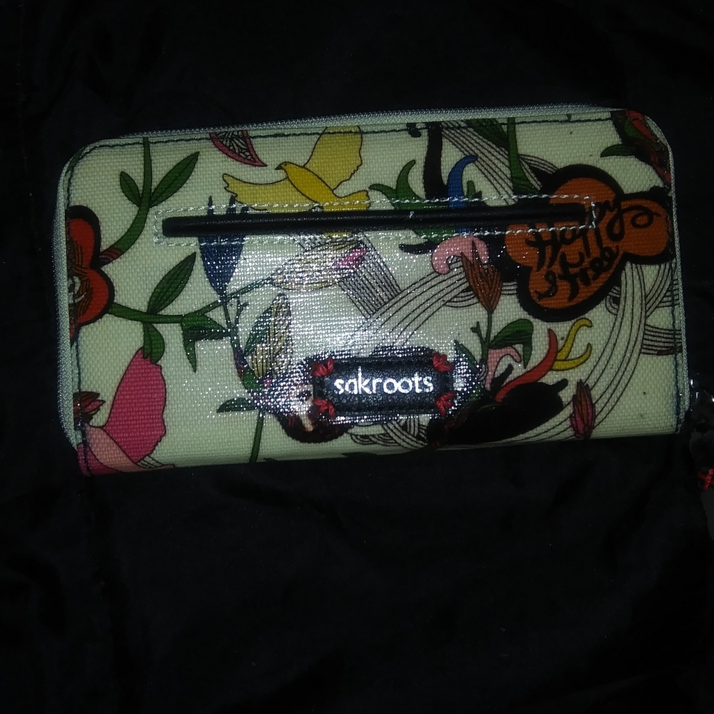 Sakroots floral wallet-$15
